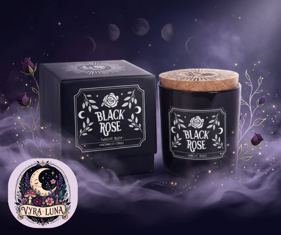 Black Rose Candle | Twilight Blush