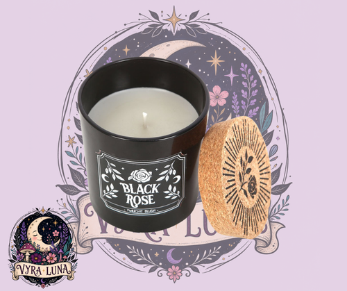 Black Rose Candle | Twilight Blush