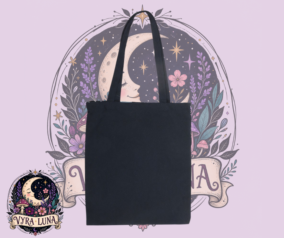 Blue Moon Celestial Tote Bag