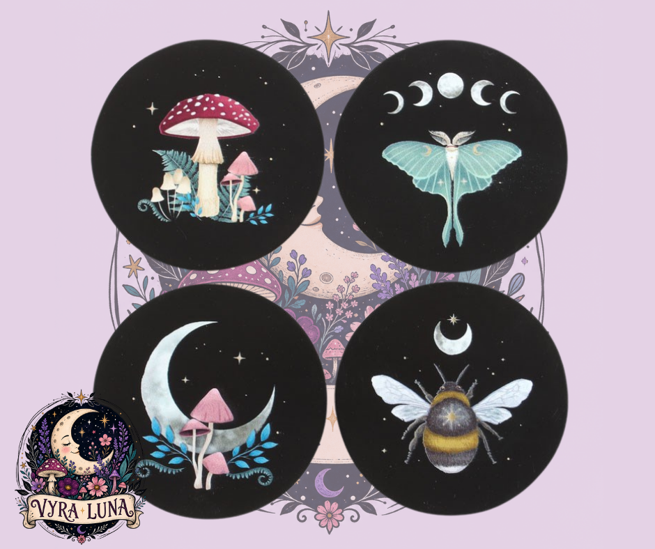 Dark Forest Coaster Set | Set of 4