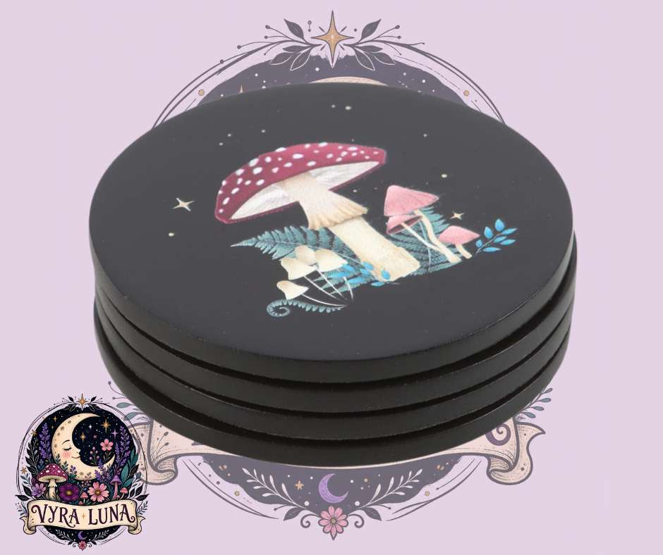 Dark Forest Coaster Set | Set of 4