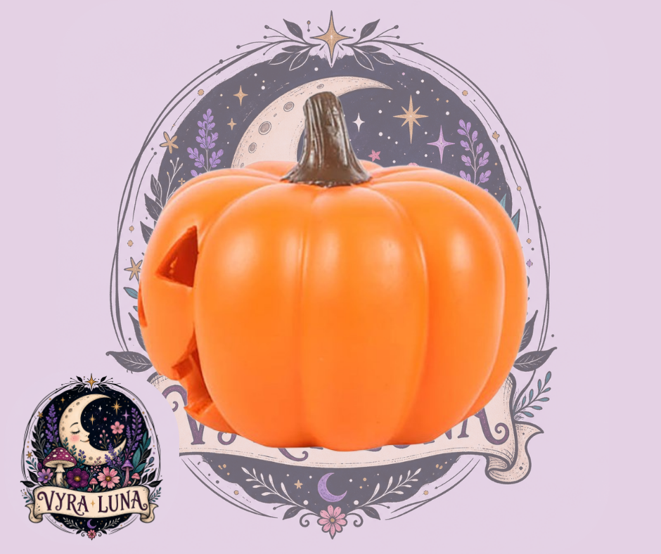 Jack-O-Lantern Incense Cone Burner