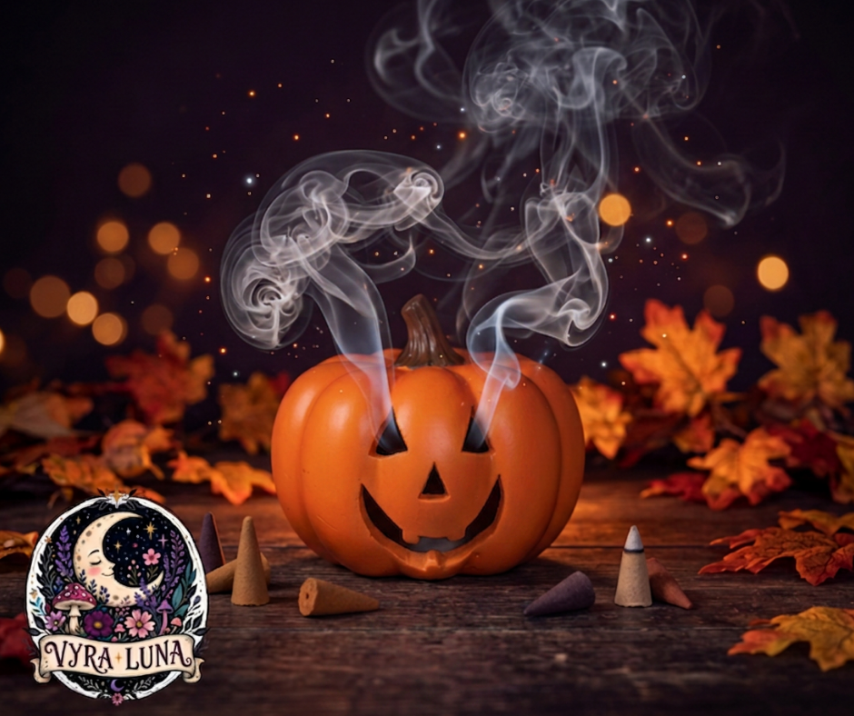Jack-O-Lantern Incense Cone Burner