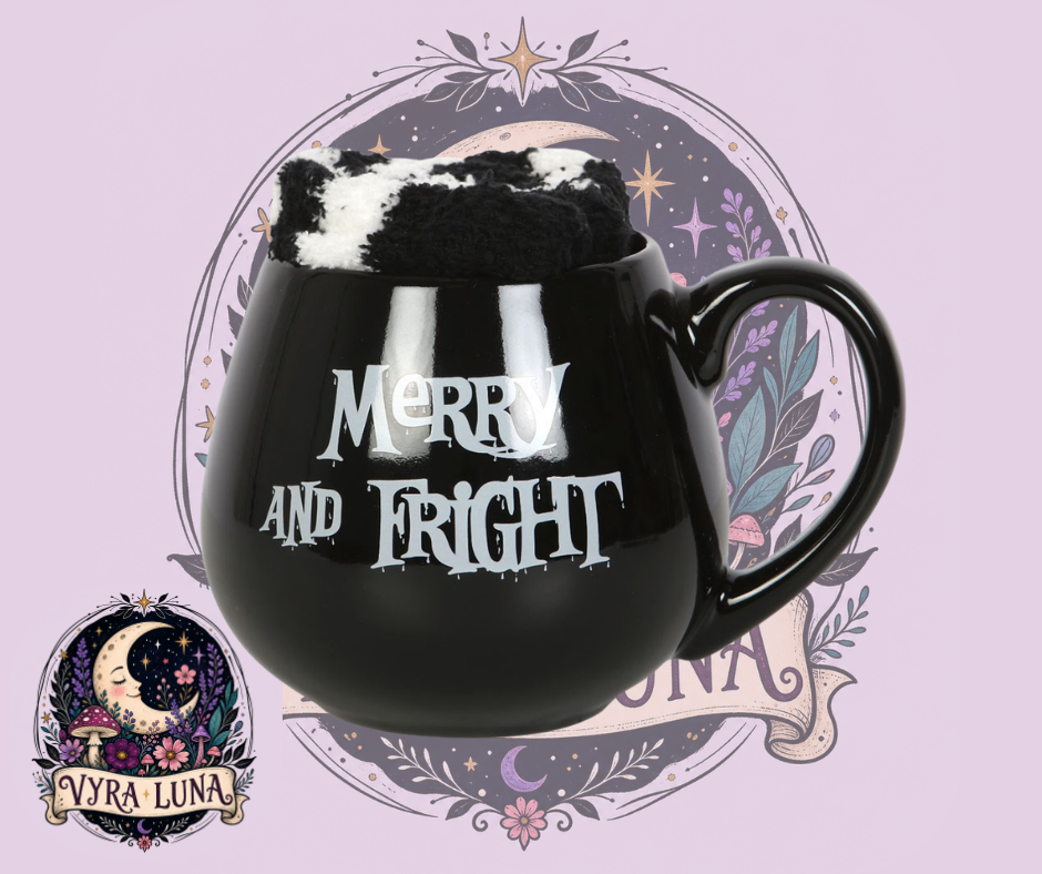 Merry & Fright Mug & Socks Gift Set