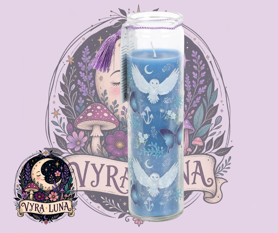 Night Owl Lavender Tube Candle