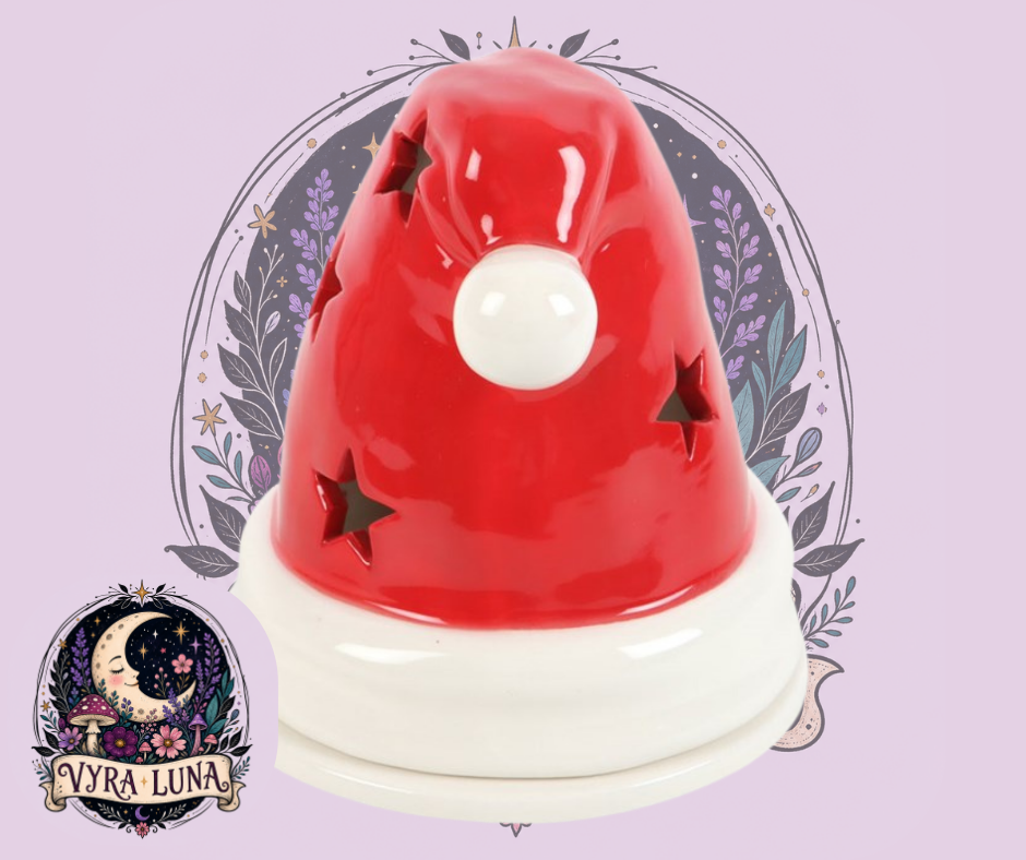 Santa's Hat Incense Cone & Tea Light Holder