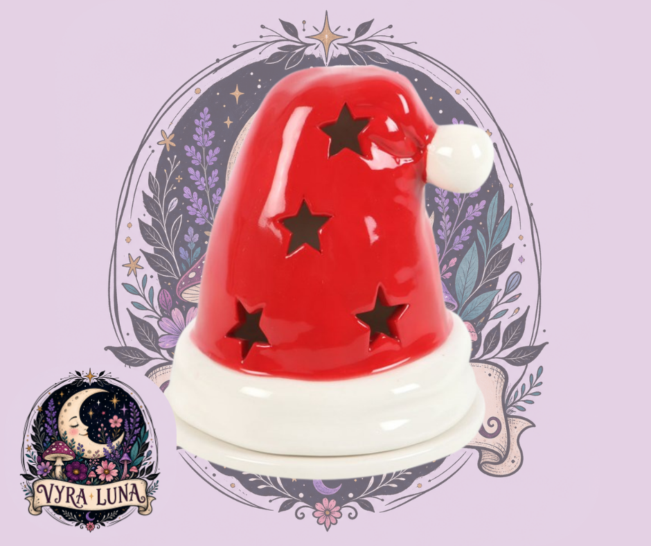 Santa's Hat Incense Cone & Tea Light Holder