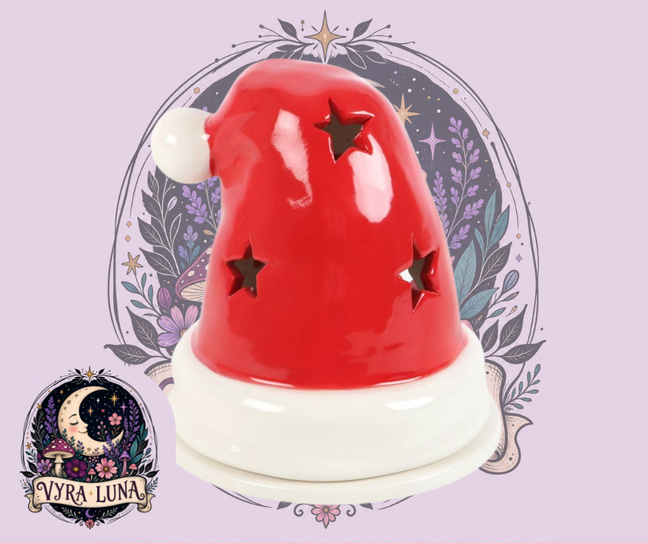 Santa's Hat Incense Cone & Tea Light Holder
