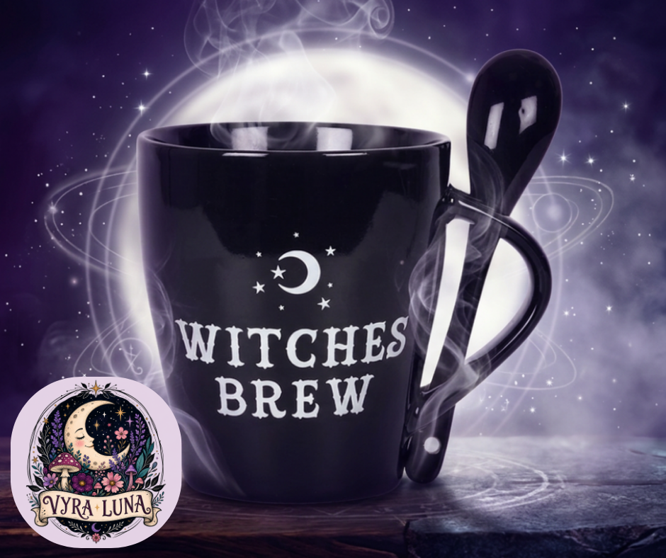Witches Brew Mug & Spoon Set