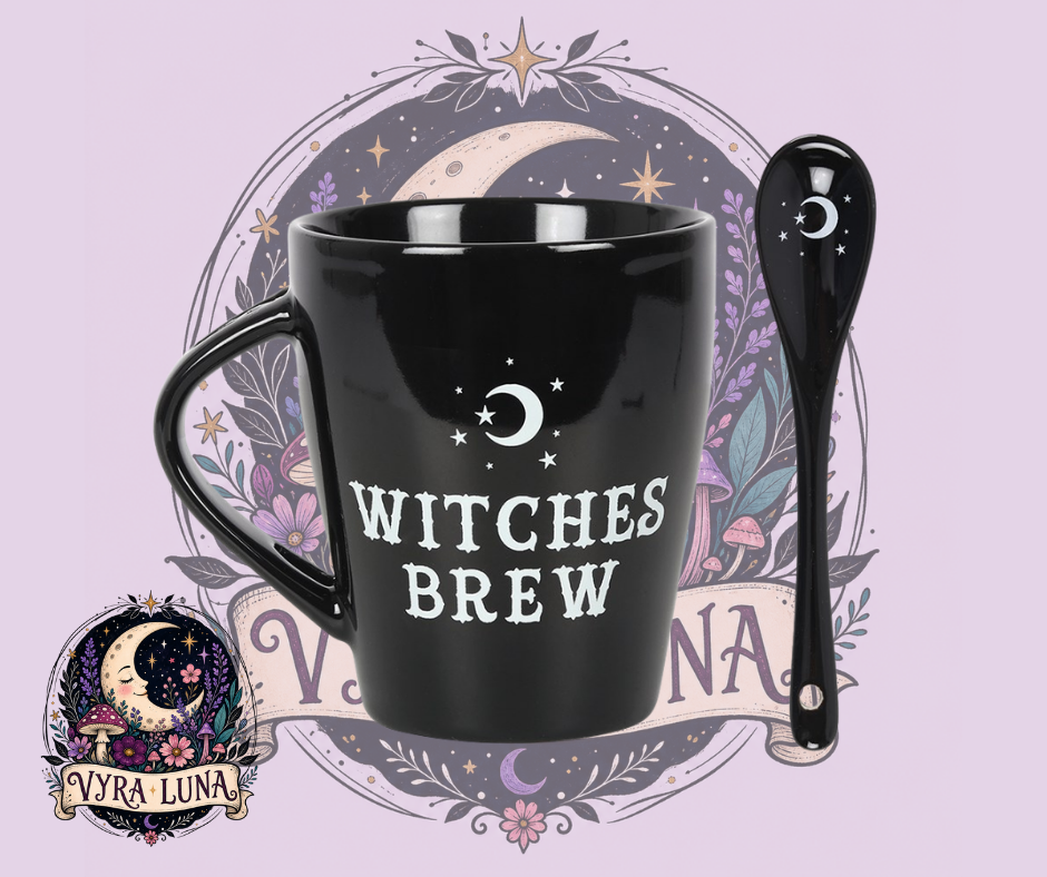 Witches Brew Mug & Spoon Set