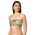 Graffiti UNFILTERED Recycled Bandeau Bikini Top